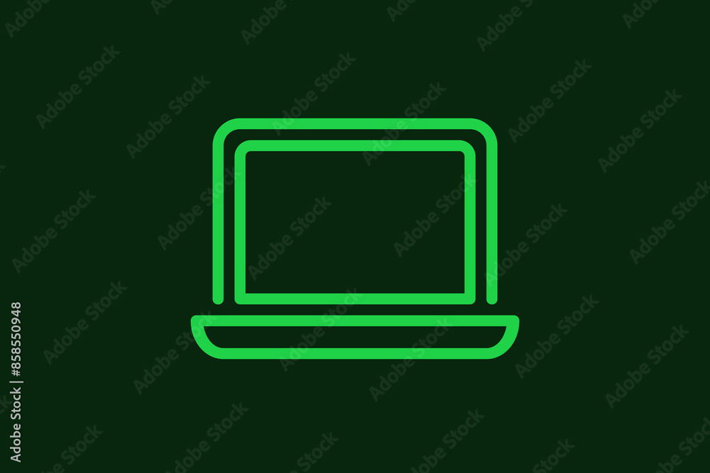 laptop illustration in flat style design. Vector illustration . laptop illustration in flat style design. Vector illustration .