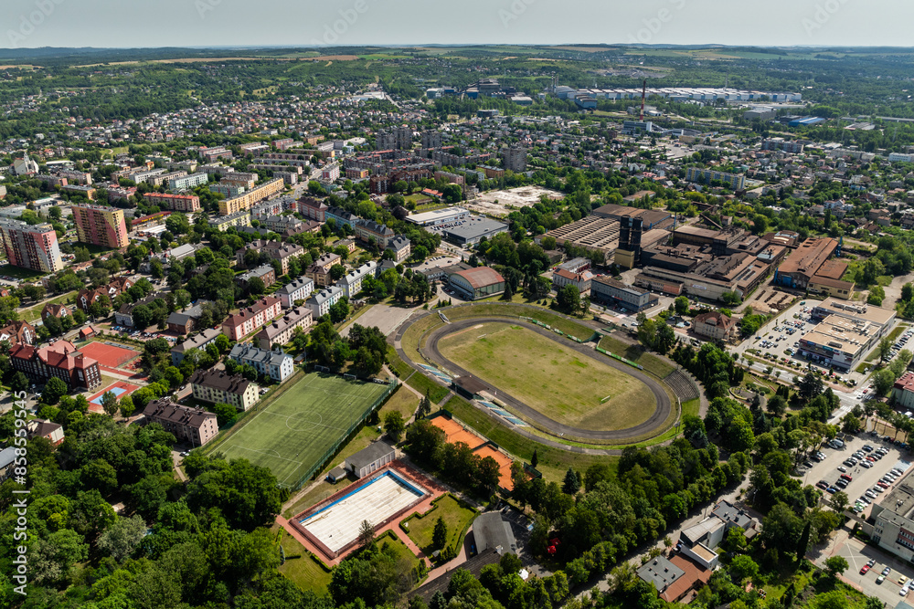 Poland- Zawiercie City AERIAL