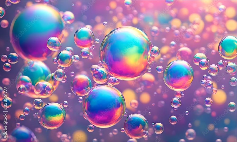 abstract pc desktop wallpaper background with flying bubbles on a colorful background abstract pc desktop wallpaper background with flying bubbles on a colorful background