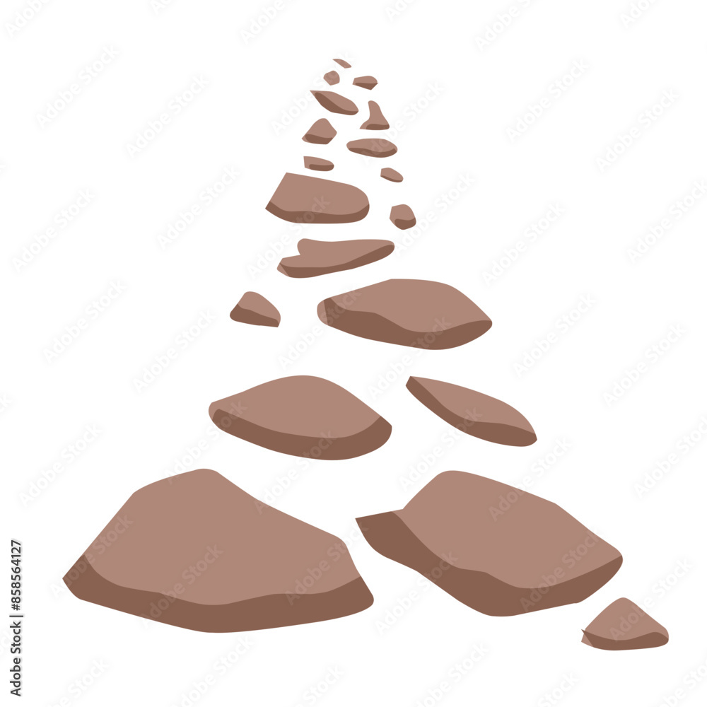 Stone path way Illustration. Footpath clipart. Stone path way Illustration. Footpath clipart.