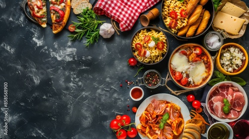 Wallpaper Mural Horizontal banner. Celebrating of Switzerland's Independence Day. Traditional Swiss food. Festive table, Swiss cheeses and snacks. Free space for text, copy space. Torontodigital.ca