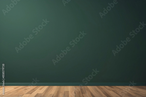 Obraz na płótnie empty room with chalkboard w salonie