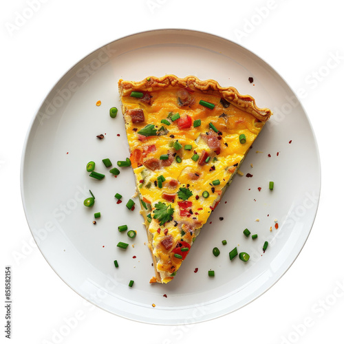 Delicious Plate of Quiche I...