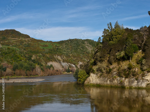 The Whanganui river New Zealand photo