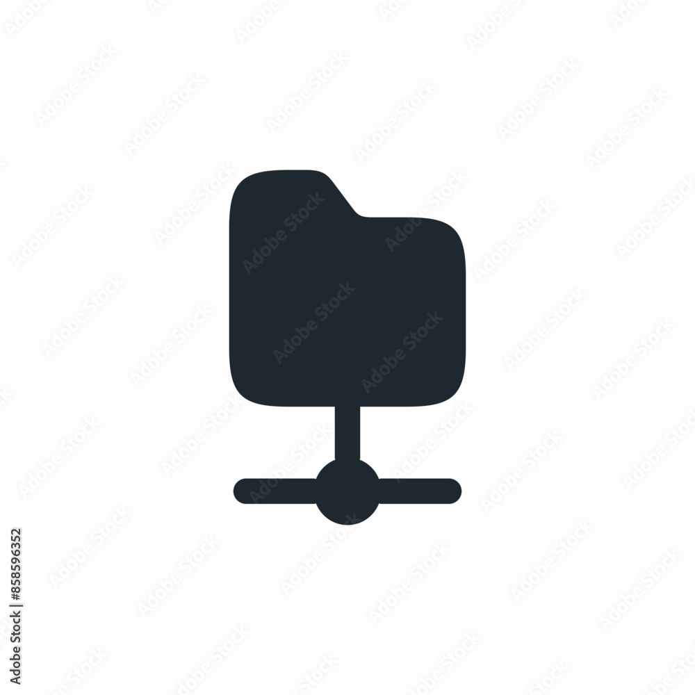 folder server data storage icon folder server data storage icon
