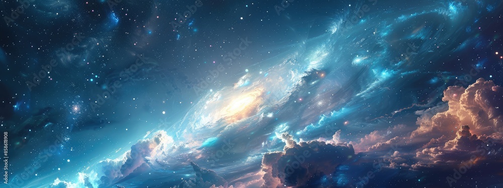 Cosmic marvels - vast universe and its countless galaxies, highlighting the awe-inspiring scale and enigmatic nature of the cosmos, and the secrets it holds. Cosmic marvels - vast universe and its countless galaxies, highlighting the awe-inspiring scale and enigmatic nature of the cosmos, and the secrets it holds.