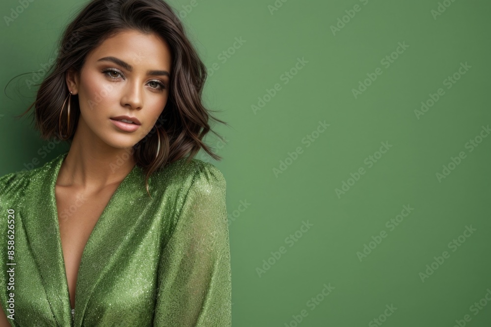 Beautiful woman in summer fashion style concept Beautiful woman in summer fashion style concept