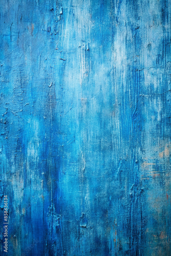Abstract Blue Painted Background with Textured Design Abstract Blue Painted Background with Textured Design
