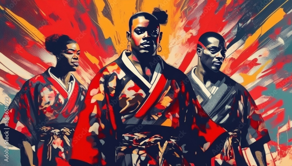 Fototapeta premium History, culture, organization, colleagues, design, graphics, generative AI