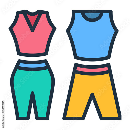 Gym Clothes Icon