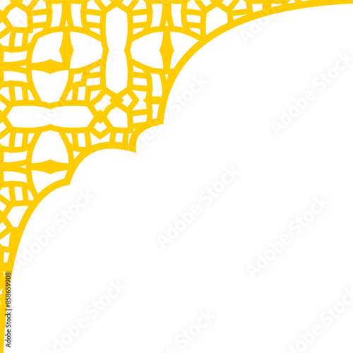 classic pattern corner ornament