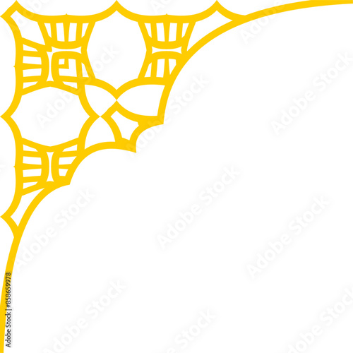 classic pattern corner ornament