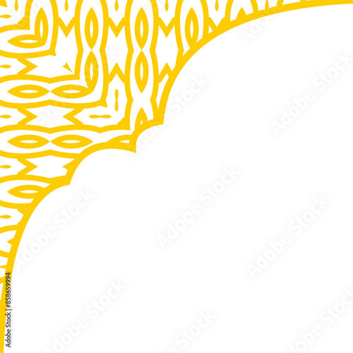 classic pattern corner ornament