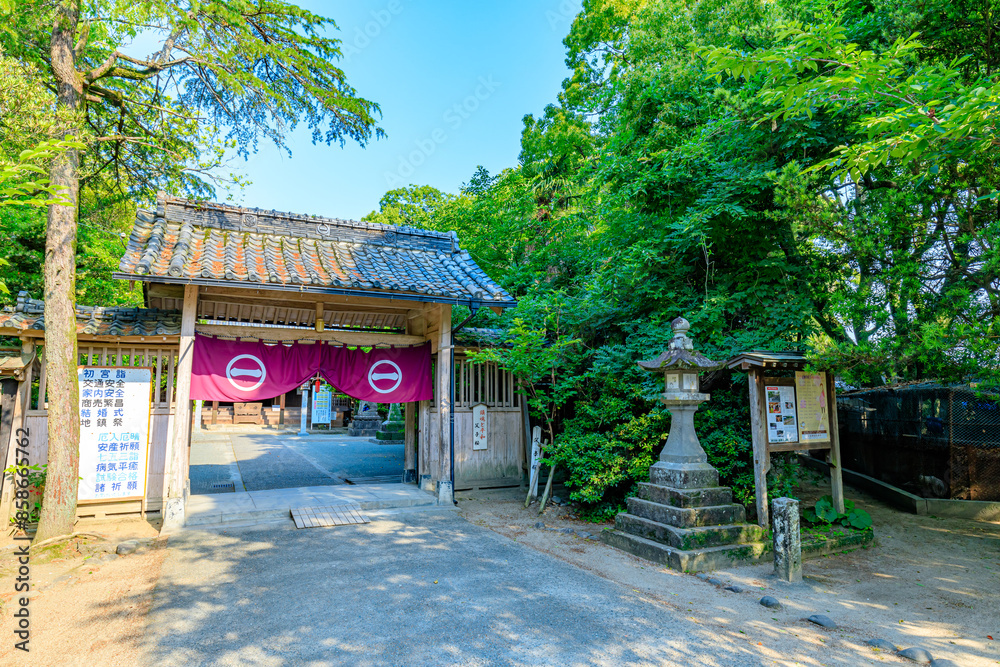 初夏の日吉神社 福岡県柳川市 Hiyoshi Shrine in early summer. Fukuoka Pref, Yanagawa City. 初夏の日吉神社 福岡県柳川市 Hiyoshi Shrine in early summer. Fukuoka Pref, Yanagawa City.