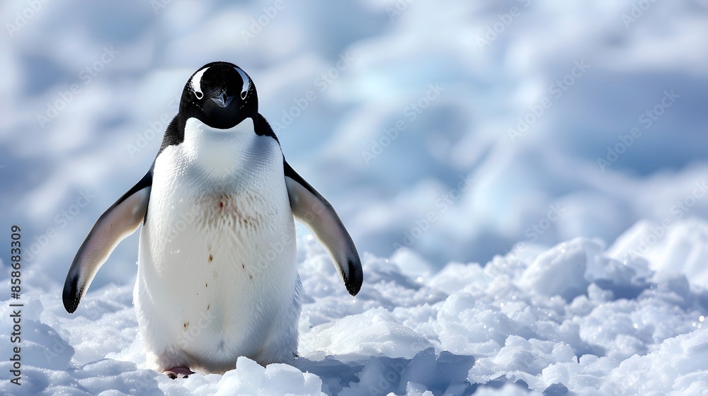 Obraz premium cute penguin.