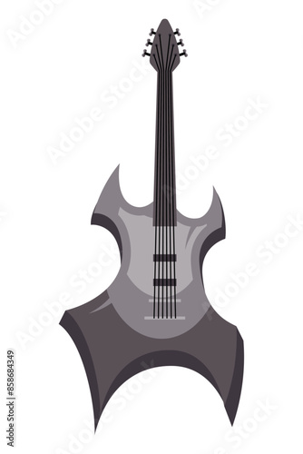 heavy metal electric guitar