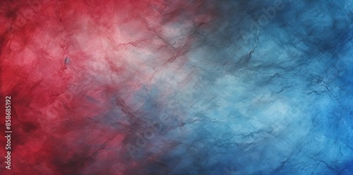 Wallpaper Mural blue and red background with a lot of space for text Torontodigital.ca
