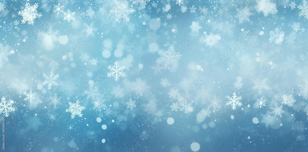 blue christmas background with snowflakes and lights blue christmas background with snowflakes and lights