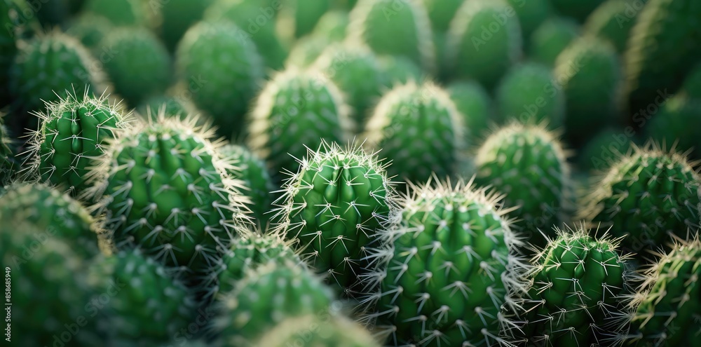 cactus background in a close - up shot cactus background in a close - up shot