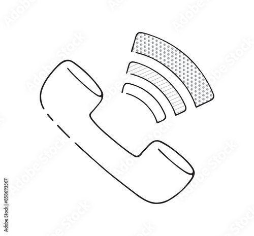 シンプルな電話アイコン