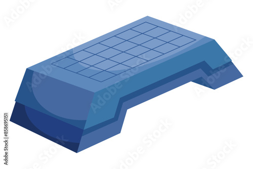 adjustable step equipment for workout in gym