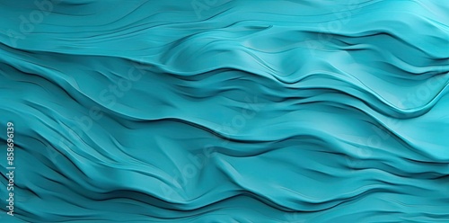 turquoise background with a lot of waves
