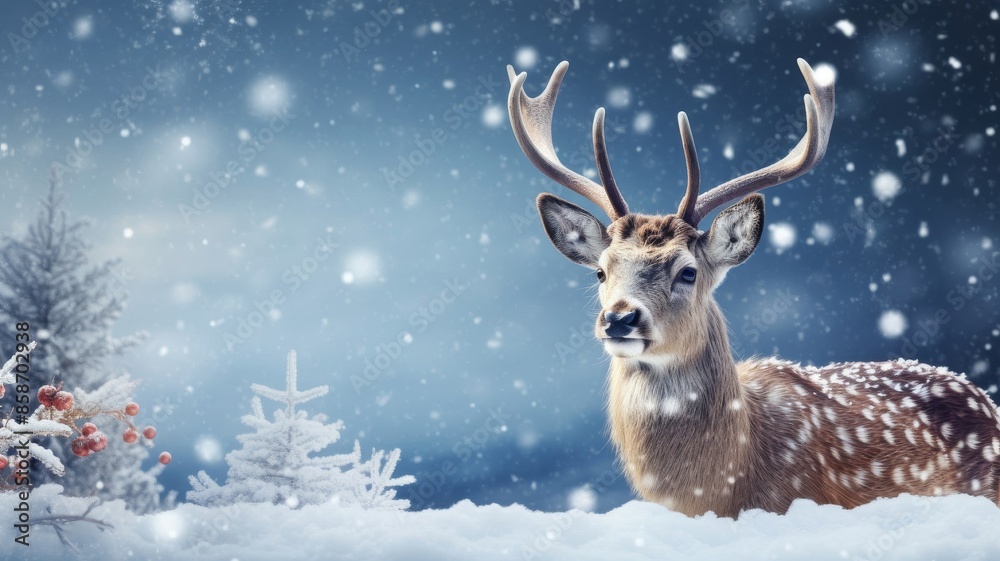 deer in the woods deer in the woods