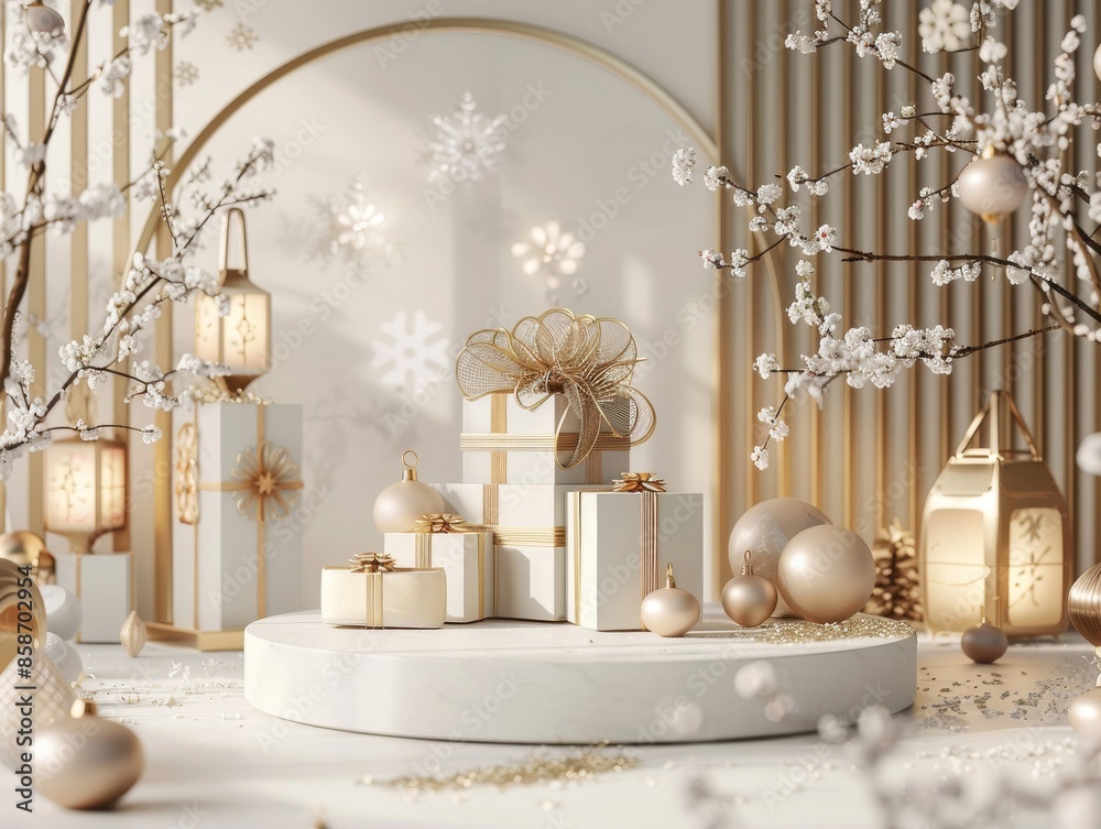 christmas decoration with candles christmas decoration with candles