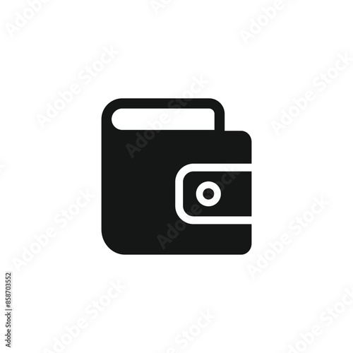 Wallet icon vector. EPS 10 editable vector