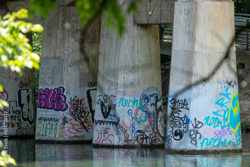 graffiti on the wall