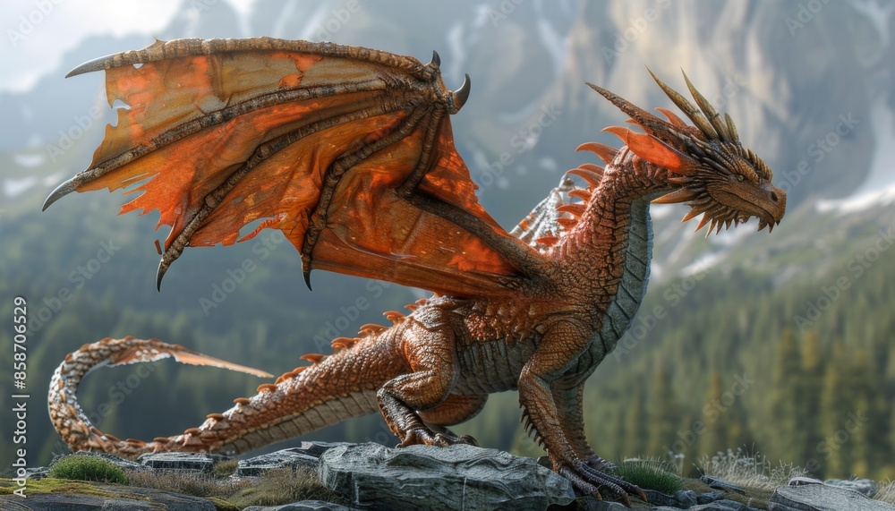 Majestic Dragons, Dragons symbolize power, wisdom, and mystery across ...