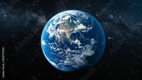 earth in space