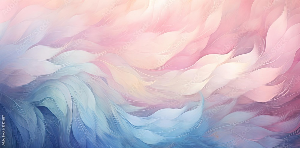 announcement background with a lot of pink and blue hues