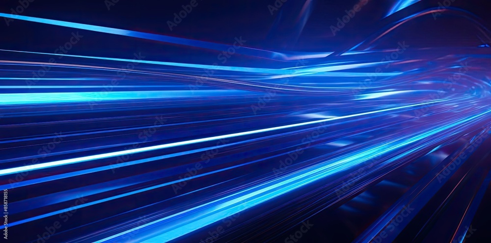 blue neon background with light streaks and a blue light in the foreground blue neon background with light streaks and a blue light in the foreground