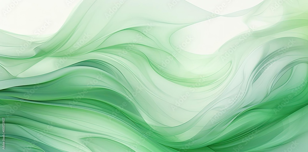 green and isolated background with a lot of waves green and isolated background with a lot of waves