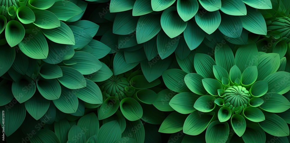 green floral background with a lot of leaves green floral background with a lot of leaves