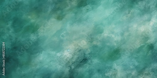 greenish blue background with a lot of green water