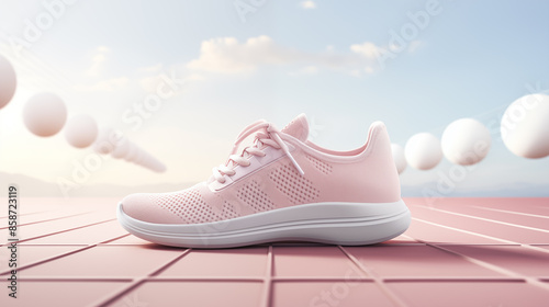 Lightweight and Airy: Breathable Mesh Sneakers photo