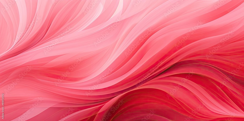 red pink background with a lot of folds