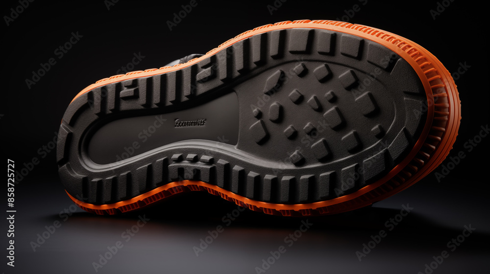 Minimalist Focus: Durable Rubber Outsole of Sneaker
