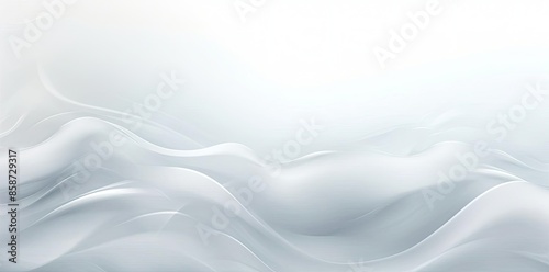 white gradient background with a lot of waves photo