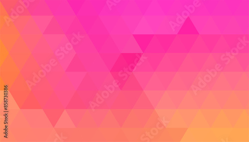 low poly style abstract geometric shape banner design