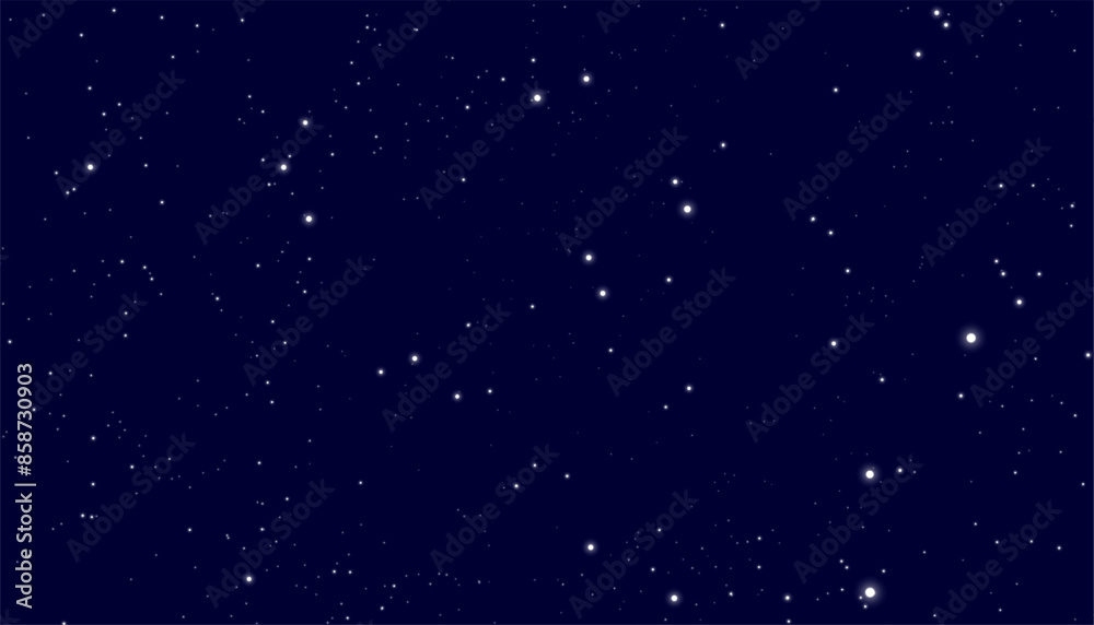 Fototapeta premium perfect starry night sky banner for your science experience