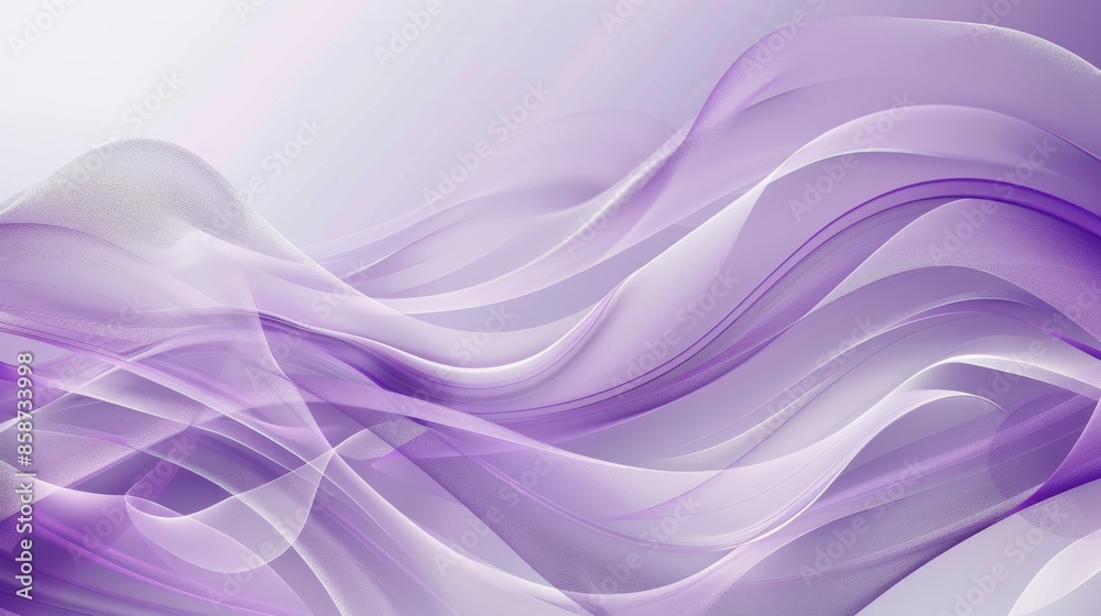 Purple Waves and Curves Purple Waves and Curves