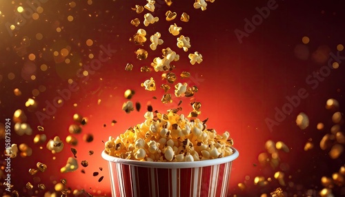 popcorn in a bucket. promote. promotion. content. pop corn caramel. original. cinema. bioskop. benner. background. wallpaper. discount. photo