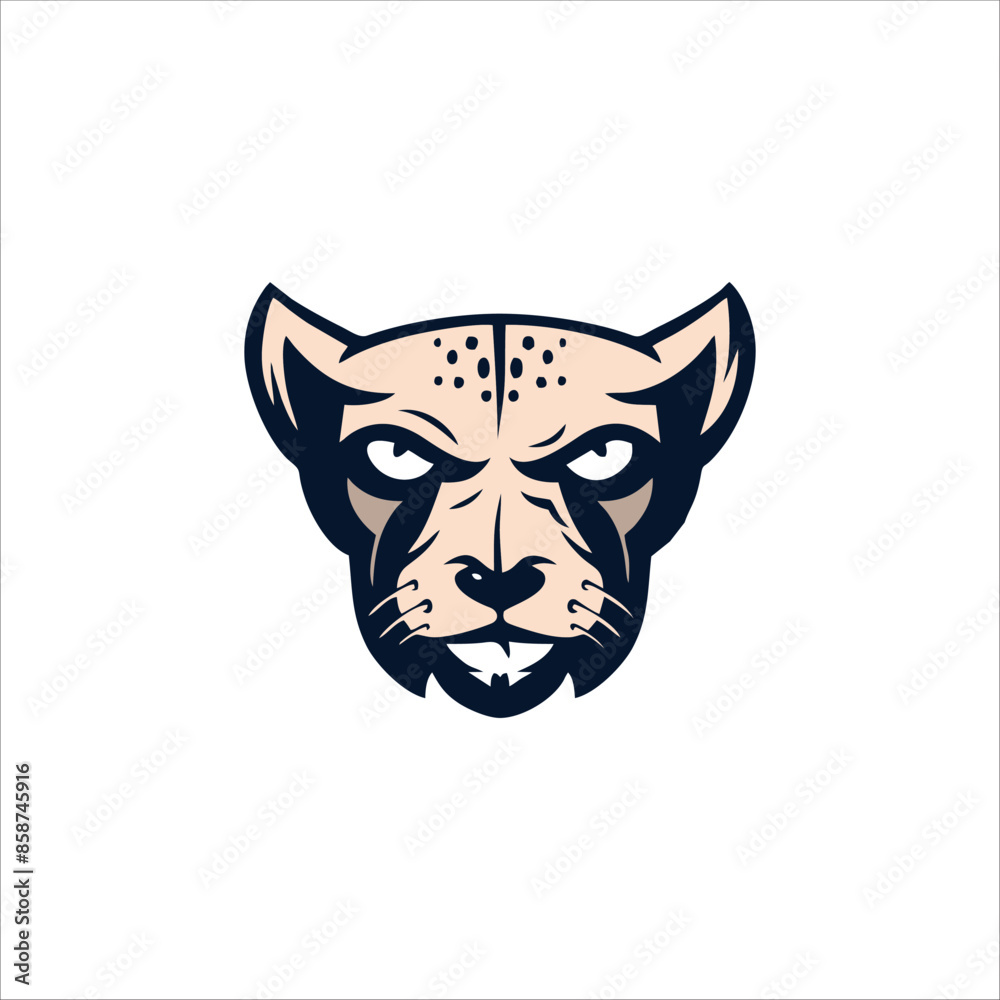 Print cat logo design for your identity and logo Print cat logo design for your identity and logo