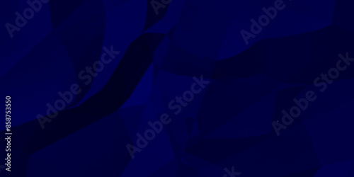 Blue crumpled paper texture background, Blue wrinkled paper texture. Vector illustration.
