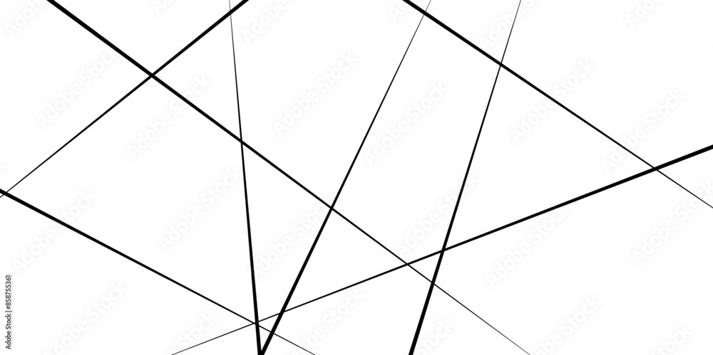 Black and white background for your designs.. Modern, contemporary art-like illustration. Abstract background with random lines Black and white background for your designs.. Modern, contemporary art-like illustration. Abstract background with random lines