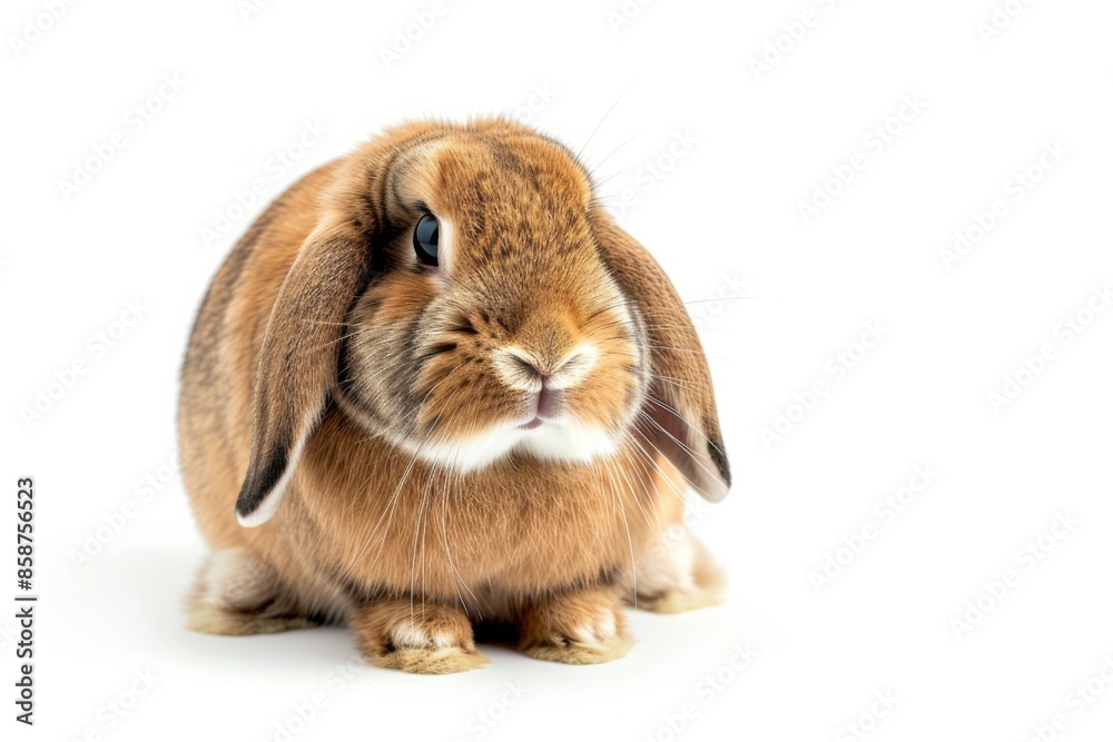 Mystic portrait of English Lop, full body shot, full body View Mystic portrait of English Lop, full body shot, full body View