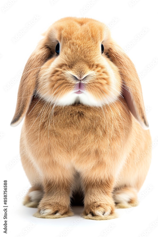 Mystic portrait of English Lop, full body View Mystic portrait of English Lop, full body View